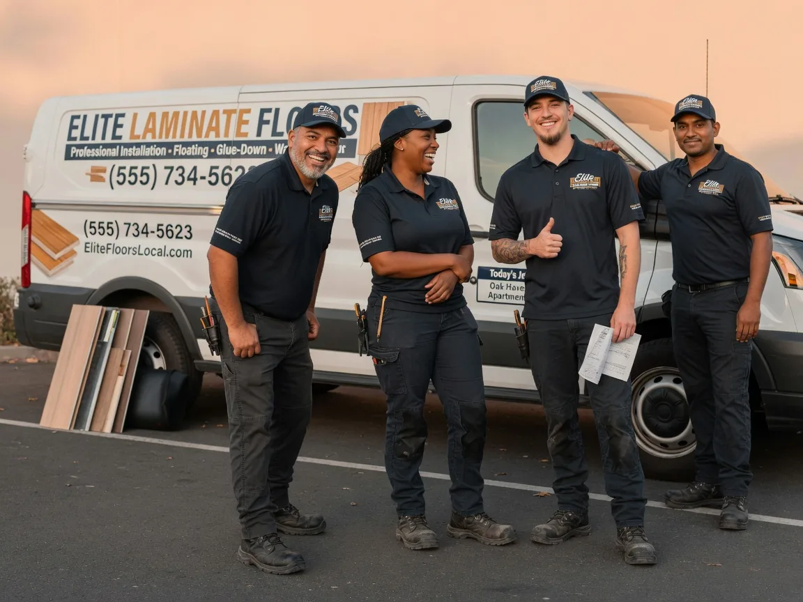 Laminate flooring installation company in Dover, OH